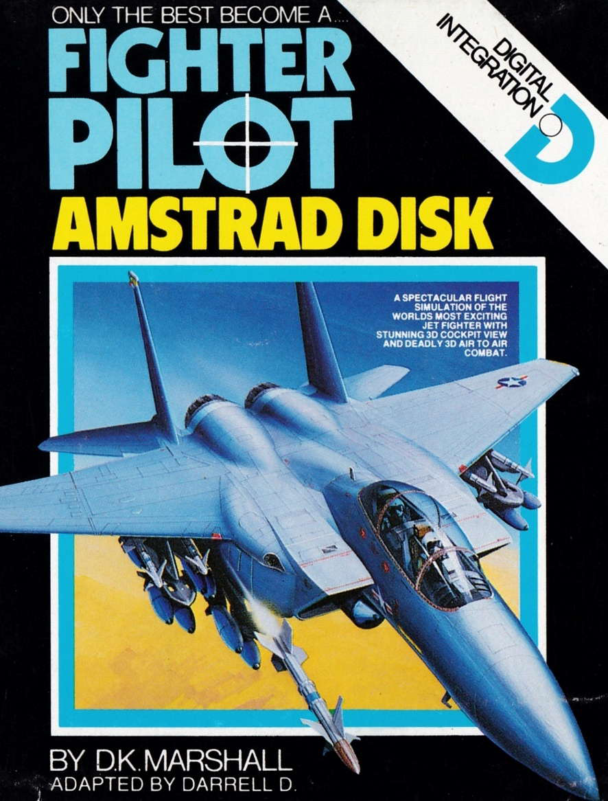 screenshot of the Amstrad CPC game Fighter pilot by GameBase CPC