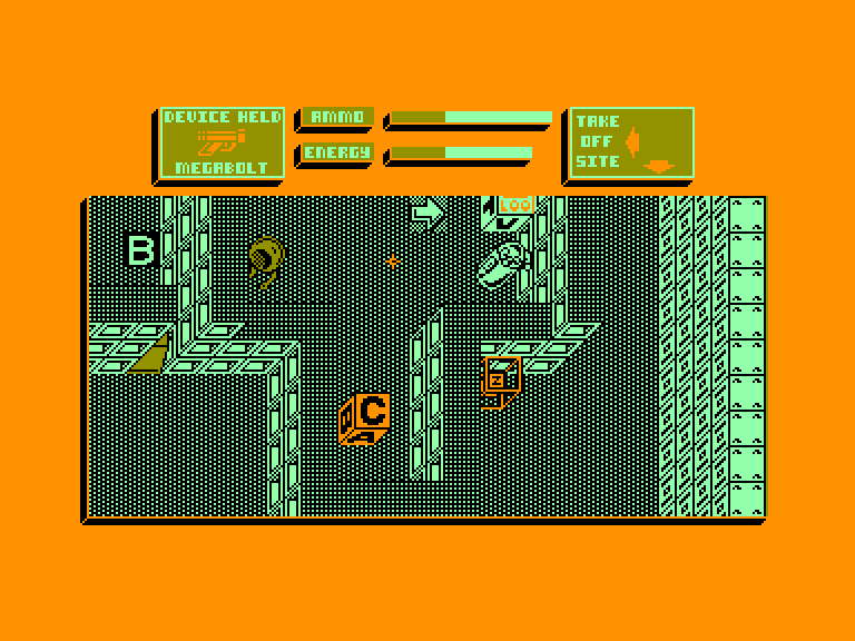 screenshot of the Amstrad CPC game Final matrix (the) by GameBase CPC