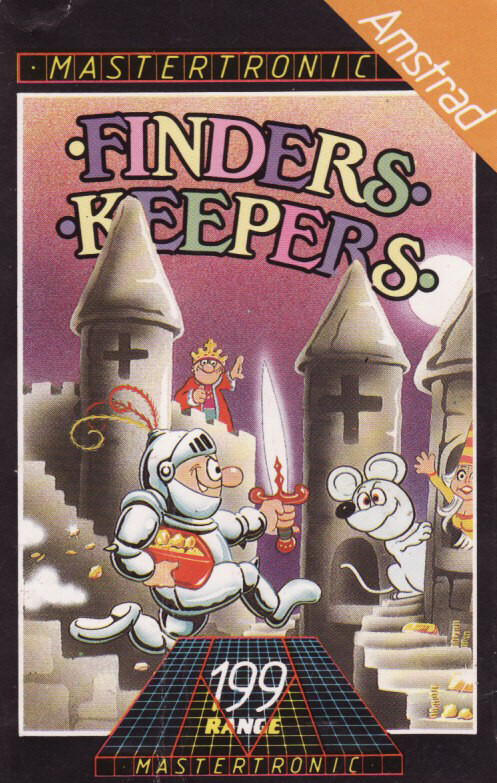 screenshot of the Amstrad CPC game Finders Keepers by GameBase CPC