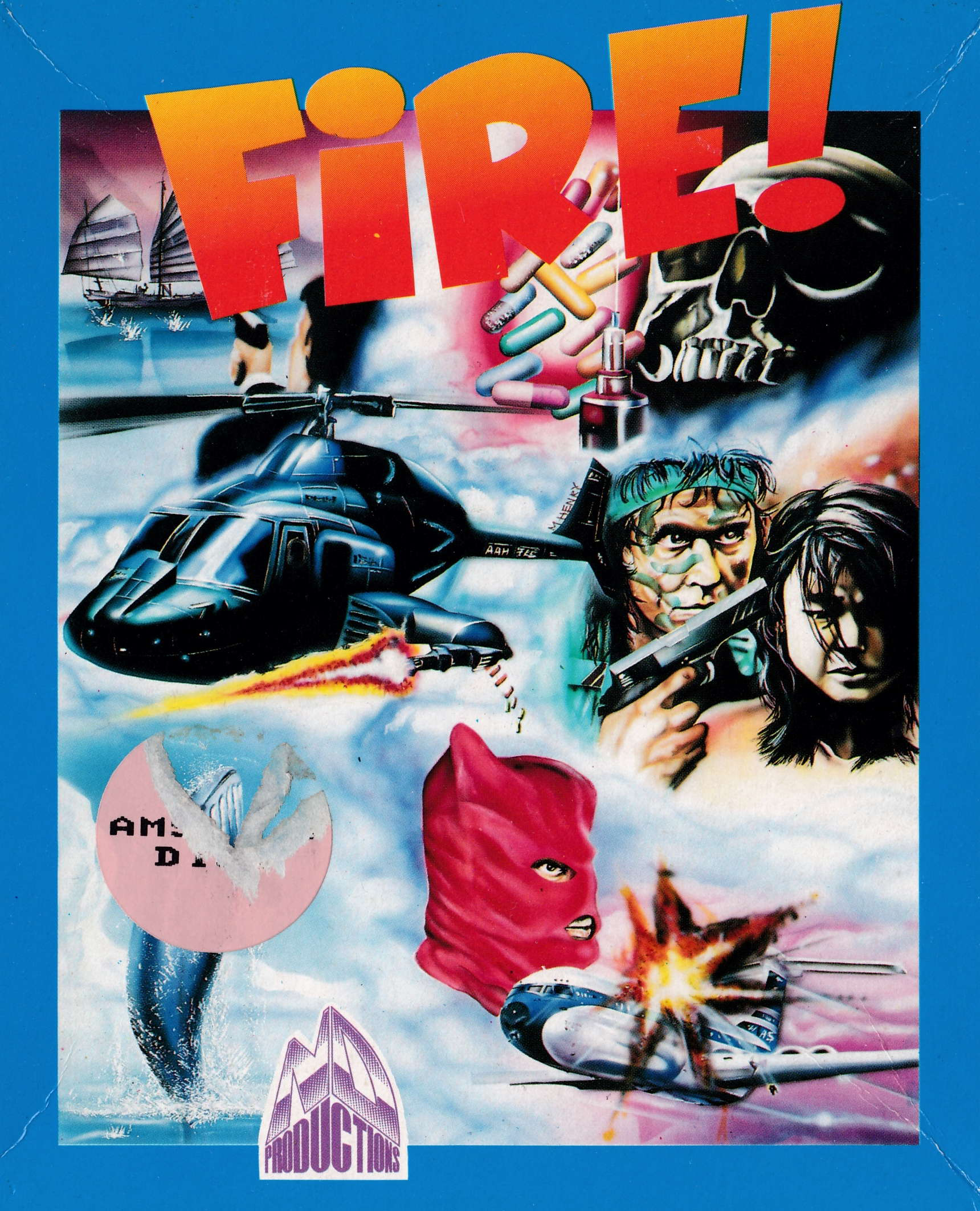 cover of the Amstrad CPC game Fire !  by GameBase CPC