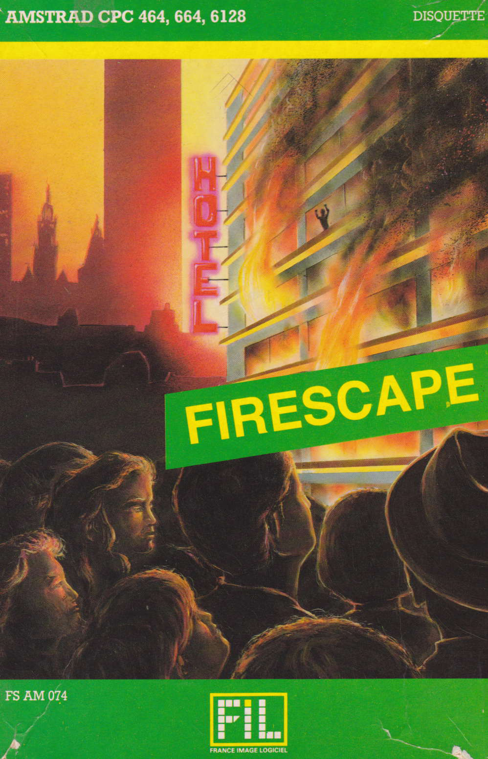 cover of the Amstrad CPC game Firescape  by GameBase CPC