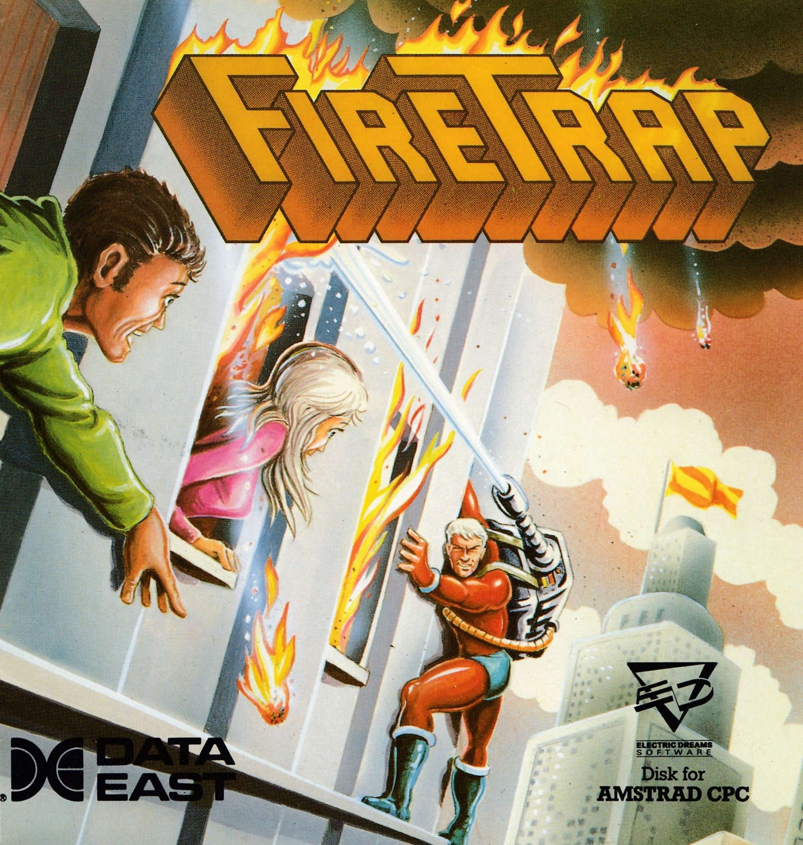 cover of the Amstrad CPC game Firetrap  by GameBase CPC