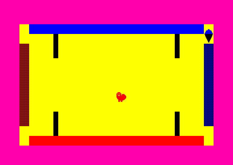 screenshot of the Amstrad CPC game First Steps with the Mr. Men by GameBase CPC