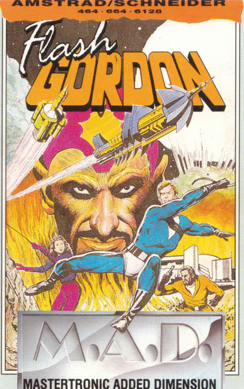 cover of the Amstrad CPC game Flash Gordon  by GameBase CPC