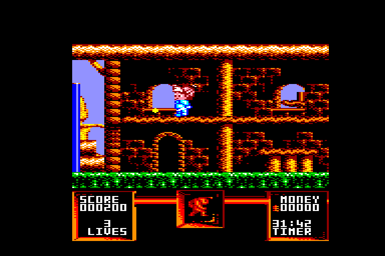 screenshot of the Amstrad CPC game Flimbo's quest by GameBase CPC