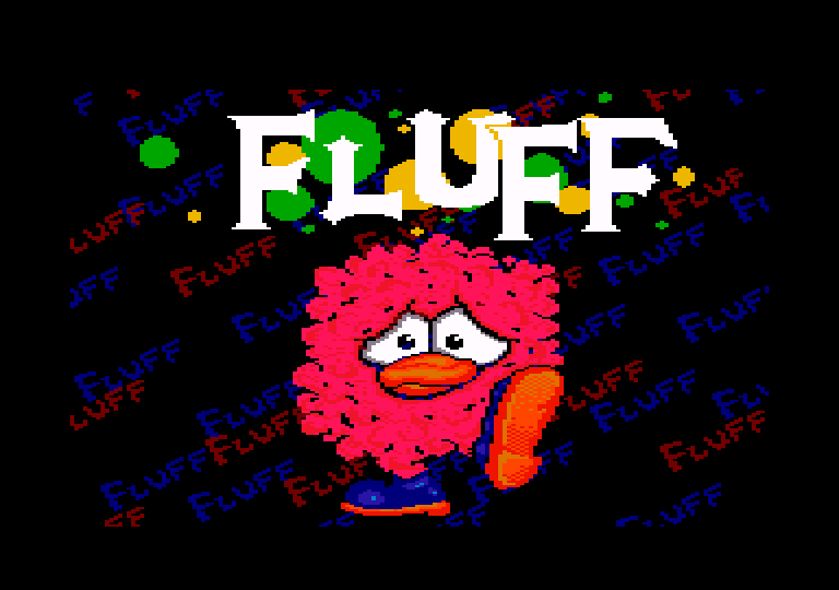 screenshot of the Amstrad CPC game Fluff by GameBase CPC