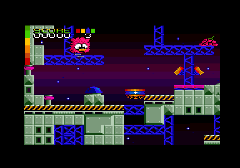 screenshot of the Amstrad CPC game Fluff by GameBase CPC