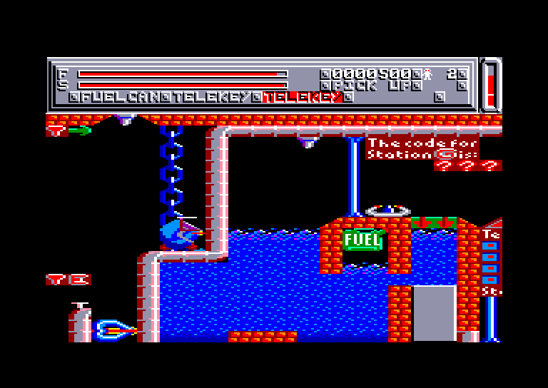 screenshot of the Amstrad CPC game Fly spy by GameBase CPC