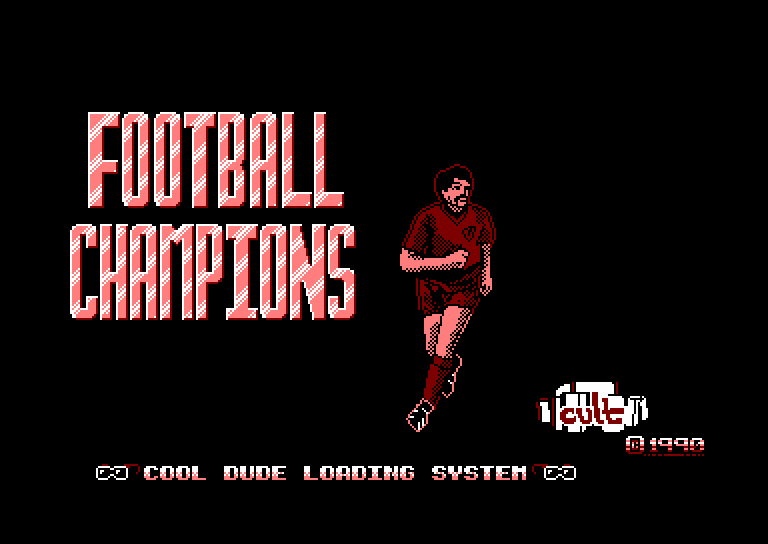 screenshot of the Amstrad CPC game Football Champions by GameBase CPC