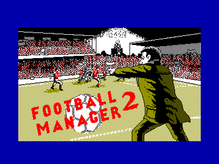 screenshot of the Amstrad CPC game Football manager 2 by GameBase CPC