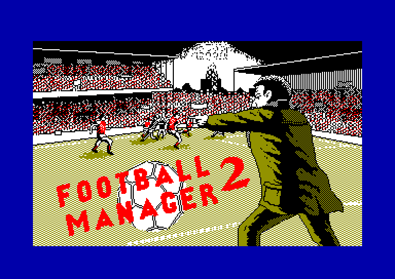 screenshot of the Amstrad CPC game Football Manager 2 - Expansion Kit by GameBase CPC