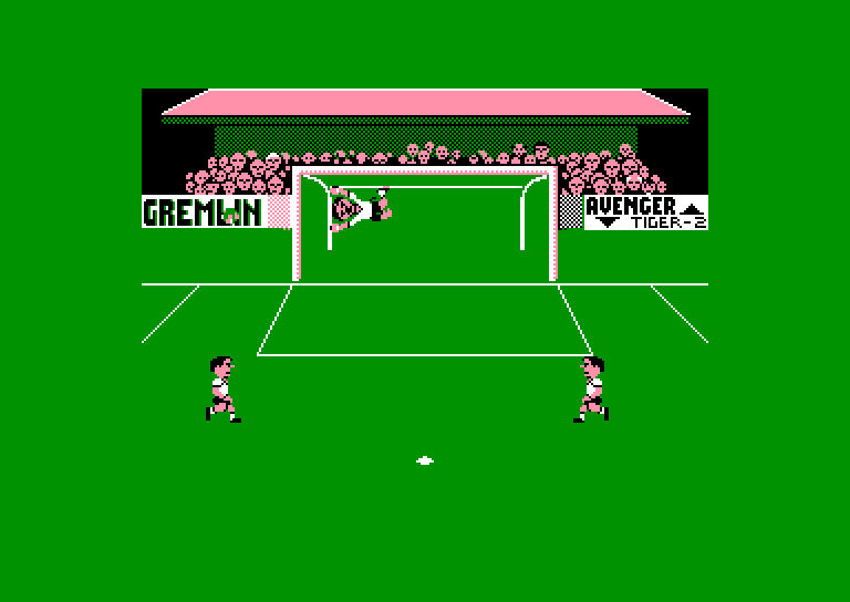 screenshot of the Amstrad CPC game Footballer of the year by GameBase CPC