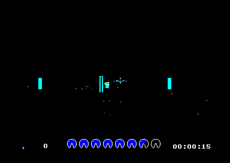 screenshot of the Amstrad CPC game Forbidden Planet by GameBase CPC