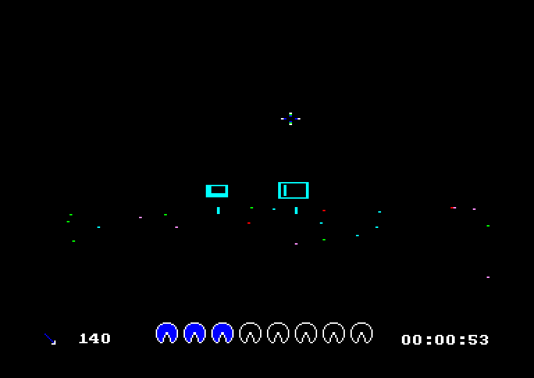 screenshot of the Amstrad CPC game Forbidden Planet by GameBase CPC