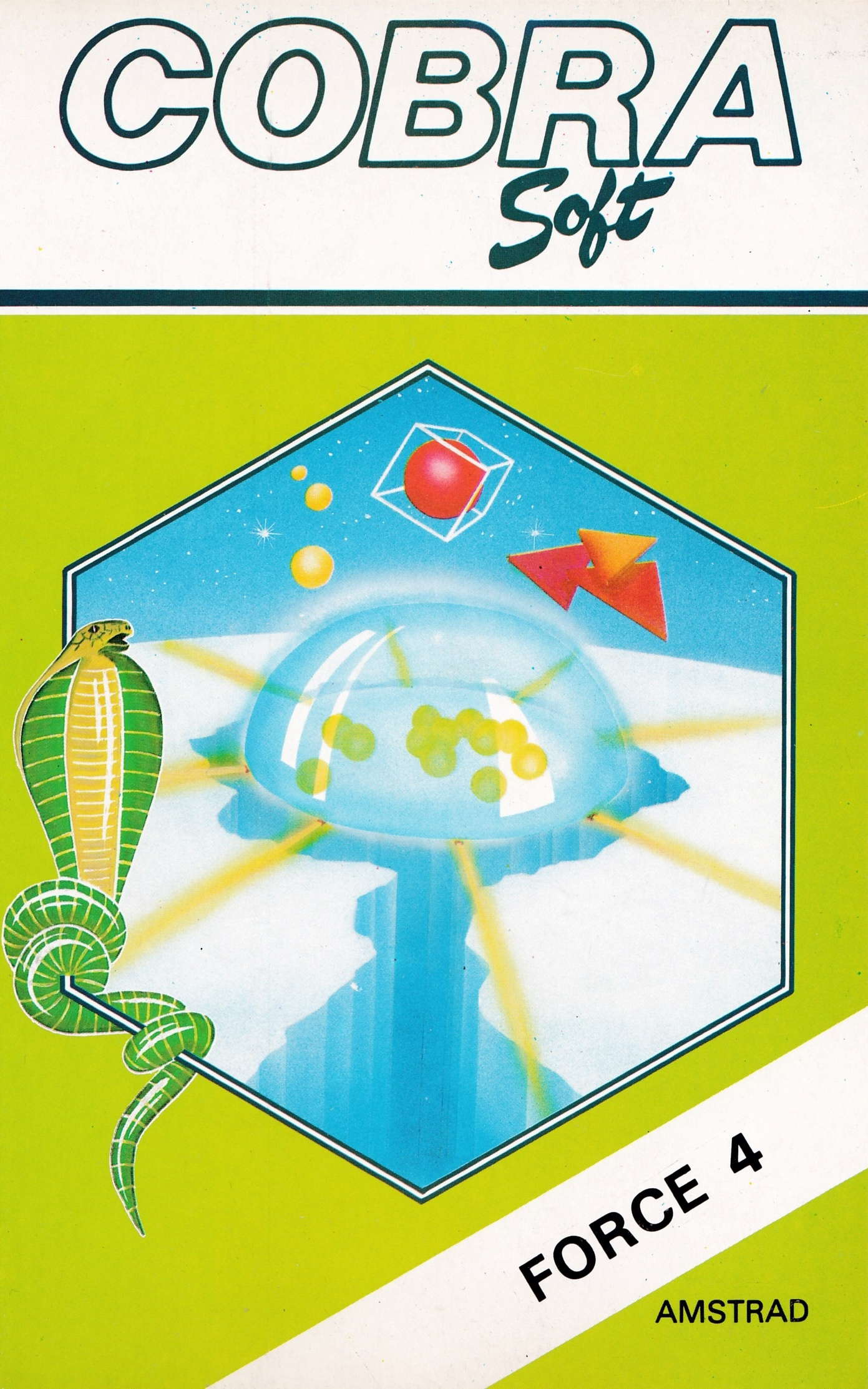cover of the Amstrad CPC game Force 4  by GameBase CPC