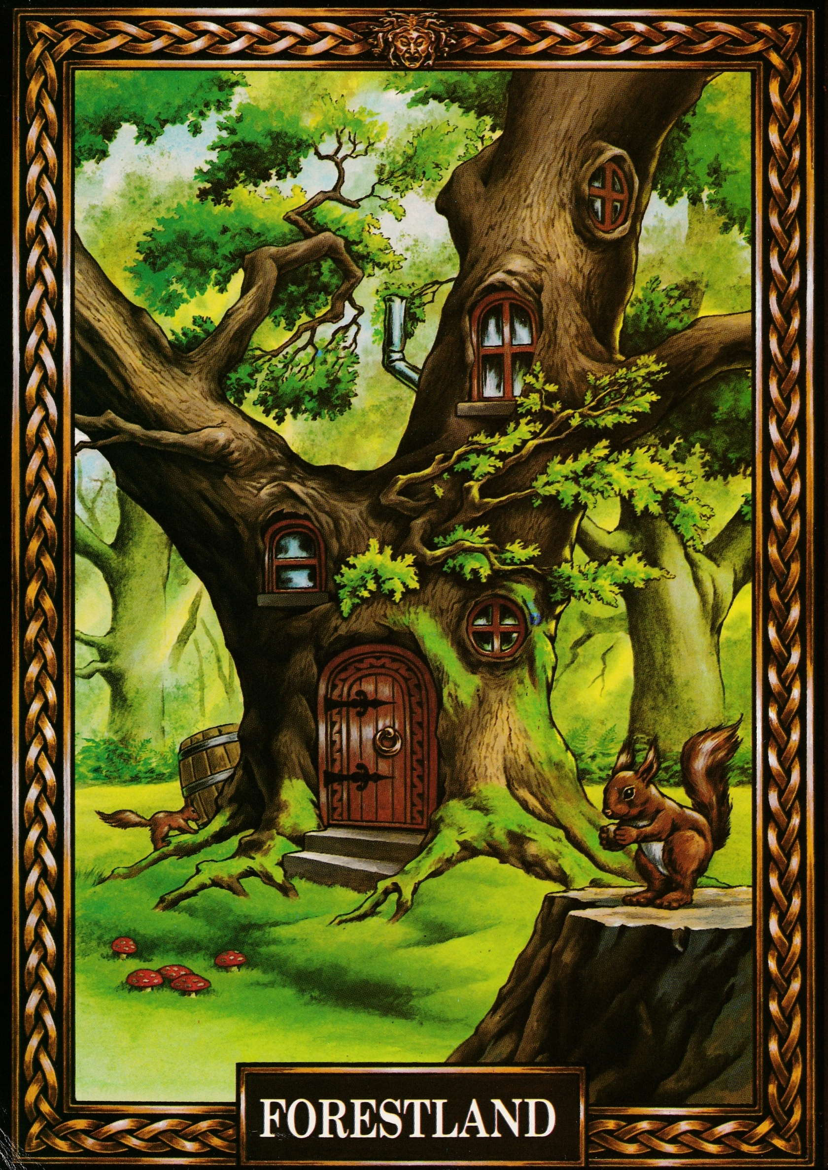 cover of the Amstrad CPC game Forestland  by GameBase CPC