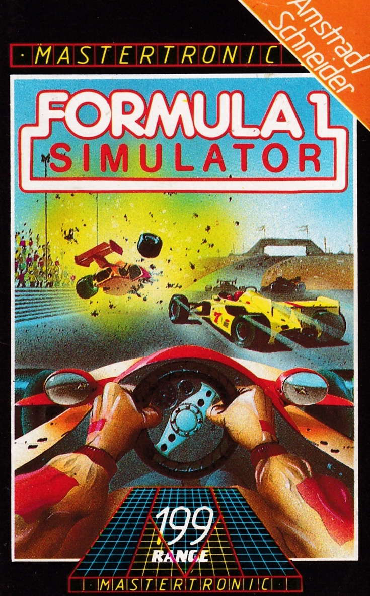 cover of the Amstrad CPC game Formula 1 Simulator  by GameBase CPC