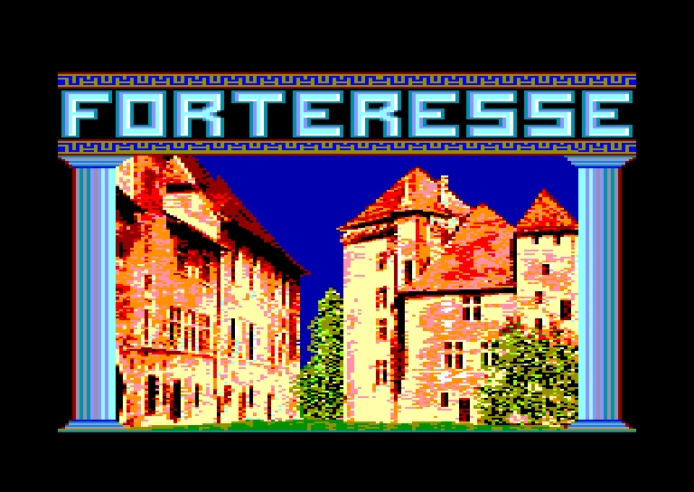 screenshot of the Amstrad CPC game Forteresse by GameBase CPC