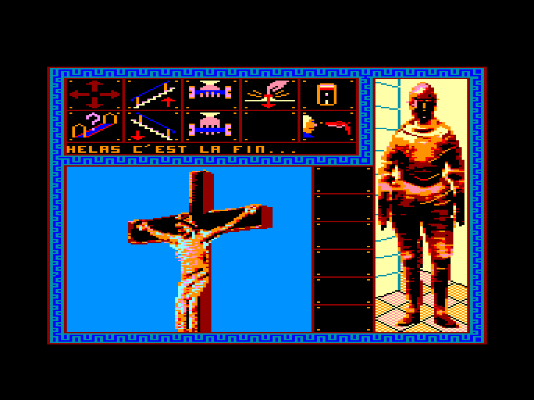 screenshot of the Amstrad CPC game Forteresse by GameBase CPC