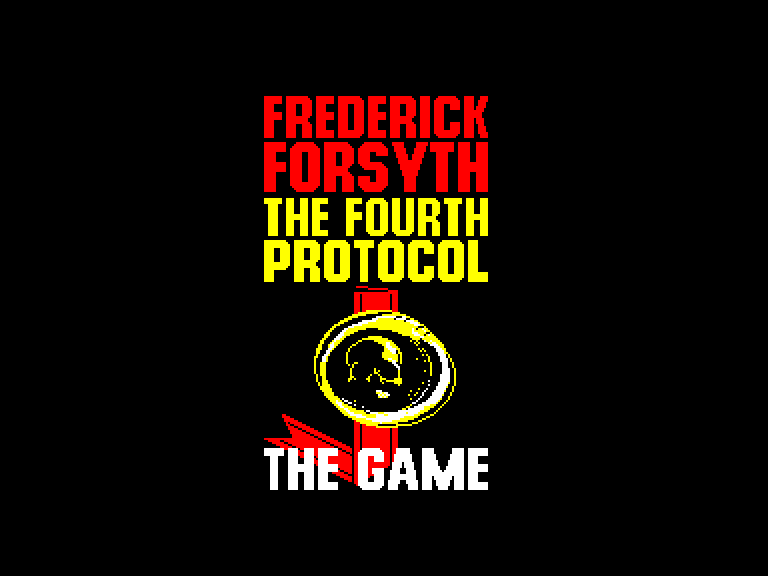 screenshot of the Amstrad CPC game Fourth protocol (the) by GameBase CPC