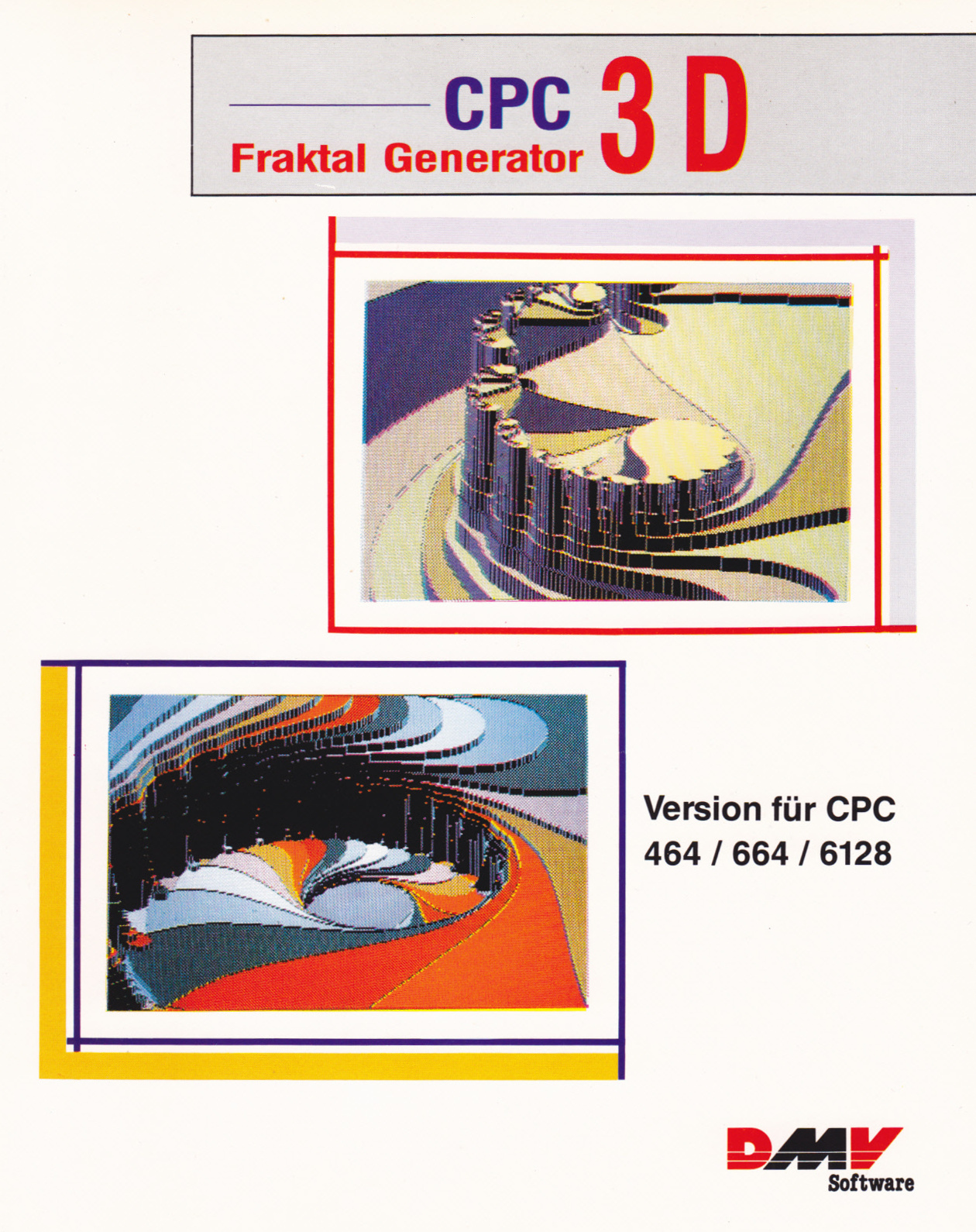 cover of the Amstrad CPC game Fraktal Generator 3D  by GameBase CPC