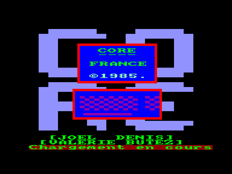 screenshot of the Amstrad CPC game France by GameBase CPC