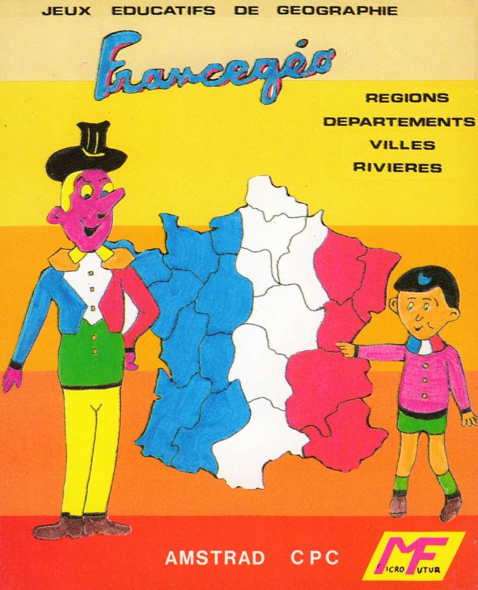 cover of the Amstrad CPC game Francegeo  by GameBase CPC