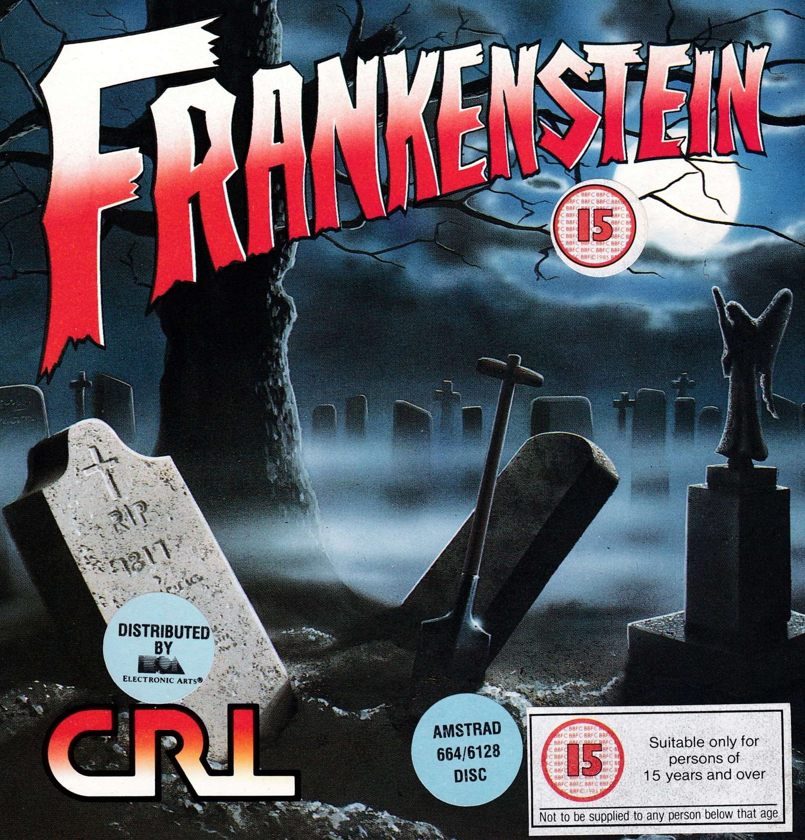 cover of the Amstrad CPC game Frankenstein  by GameBase CPC
