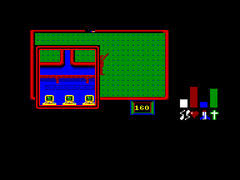 screenshot of the Amstrad CPC game Frankie goes to hollywood by GameBase CPC