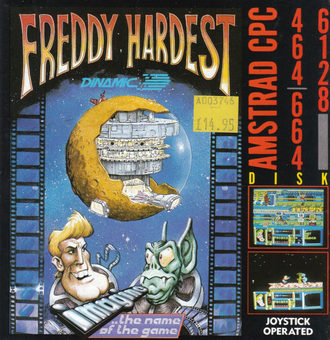 cover of the Amstrad CPC game Freddy Hardest  by GameBase CPC