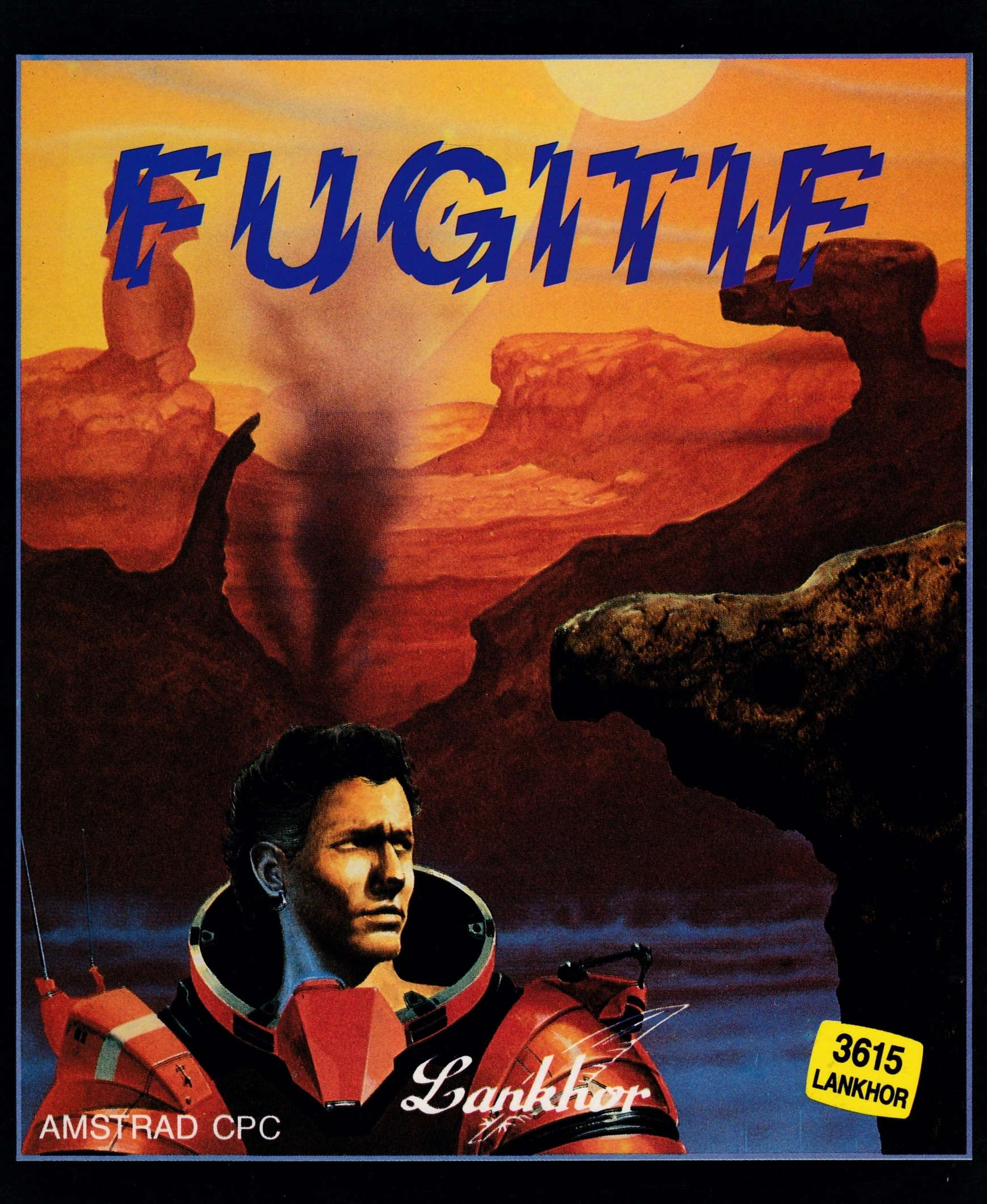 screenshot of the Amstrad CPC game Fugitif by GameBase CPC