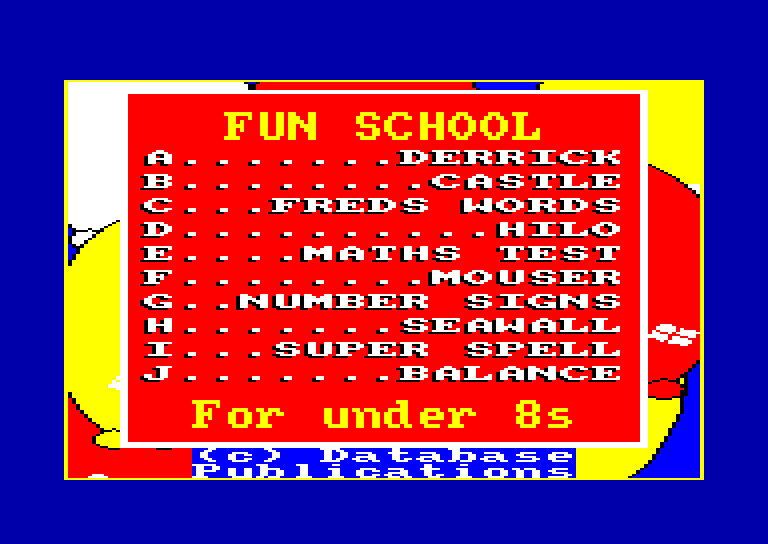 screenshot of the Amstrad CPC game 1789