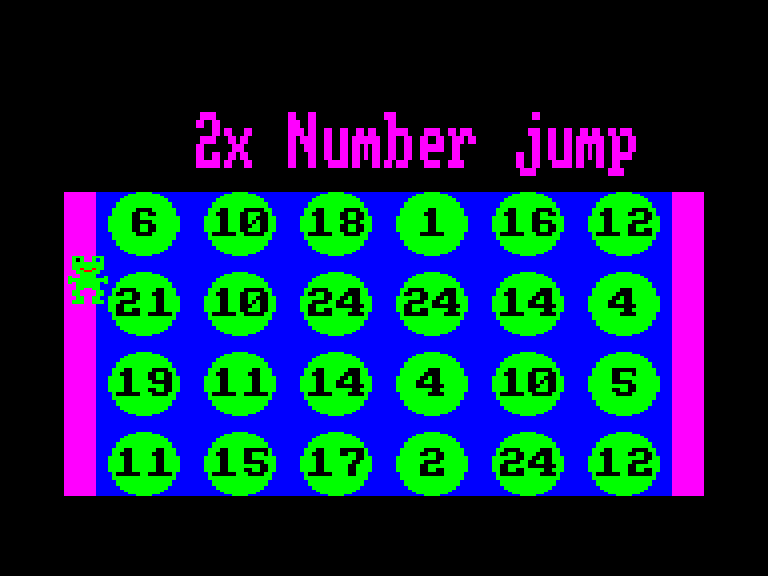 screenshot of the Amstrad CPC game Fun School 2 - For the 6 to 8s by GameBase CPC