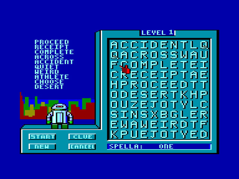 screenshot of the Amstrad CPC game Fun School 3 - For the Over 7s by GameBase CPC