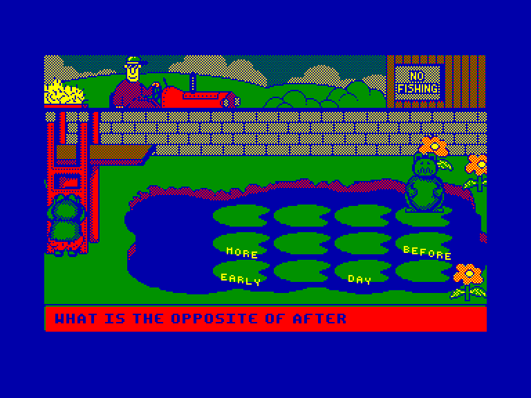 screenshot of the Amstrad CPC game Fun School 4 - For the 5 to 7s by GameBase CPC