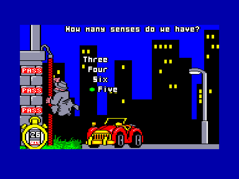 screenshot of the Amstrad CPC game Fun School 4 - Over 7s by GameBase CPC
