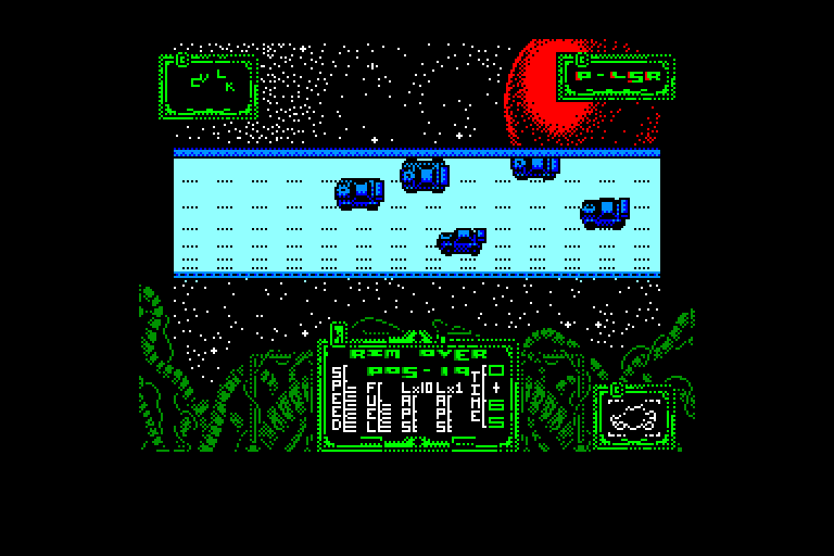 screenshot of the Amstrad CPC game Fury (the) by GameBase CPC