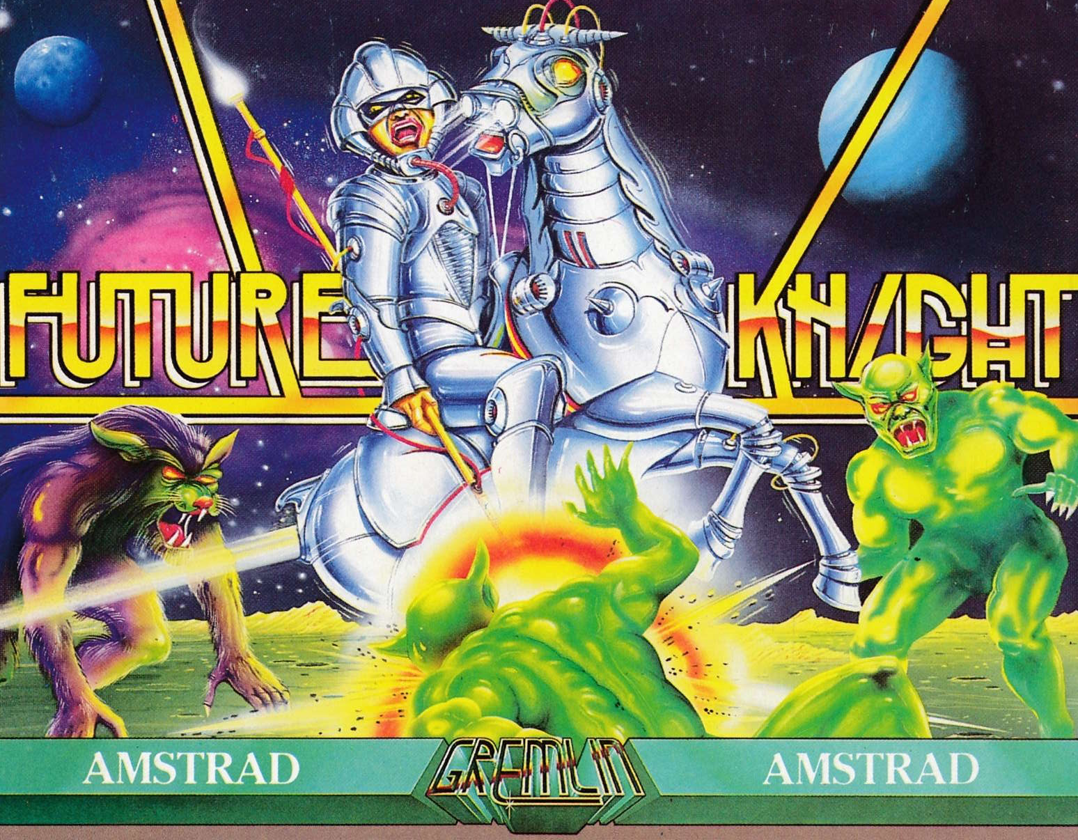 cover of the Amstrad CPC game Future Knight  by GameBase CPC