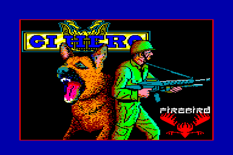 screenshot of the Amstrad CPC game G.I. Hero by GameBase CPC