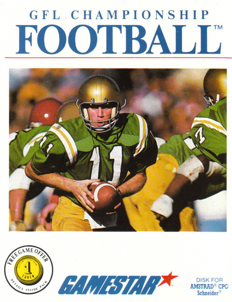 cover of the Amstrad CPC game GFL Championship Football  by GameBase CPC