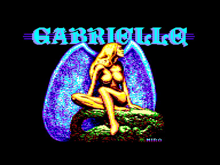 screenshot of the Amstrad CPC game Gabrielle by GameBase CPC