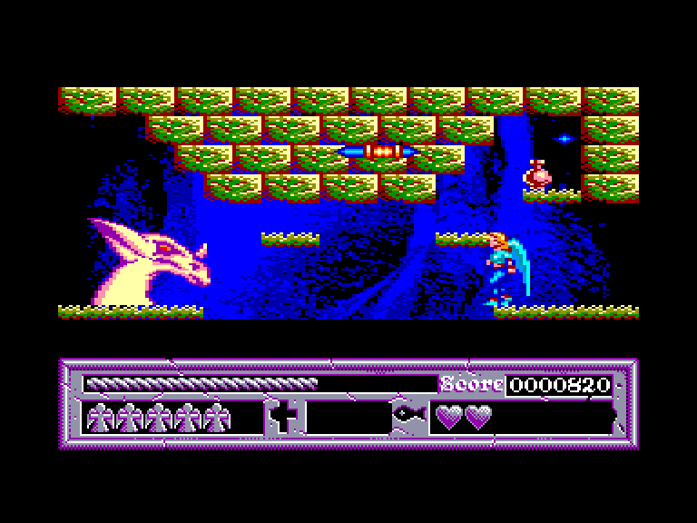 screenshot of the Amstrad CPC game Gabrielle by GameBase CPC
