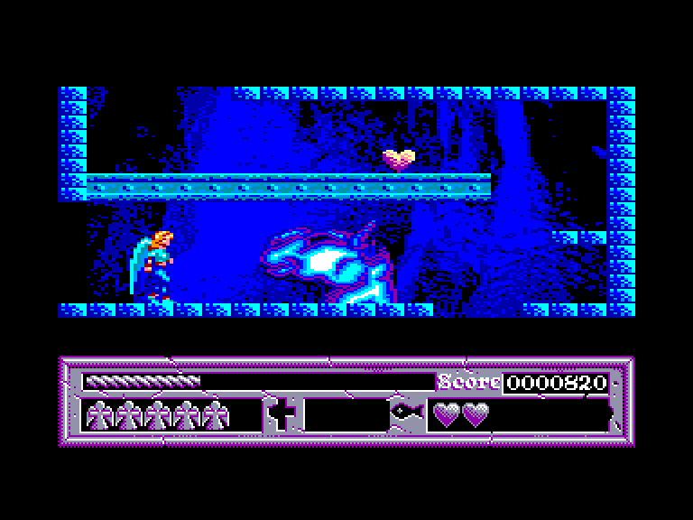 screenshot of the Amstrad CPC game Gabrielle by GameBase CPC