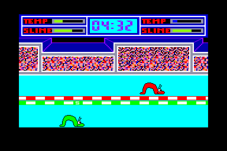 screenshot of the Amstrad CPC game Galactic games by GameBase CPC