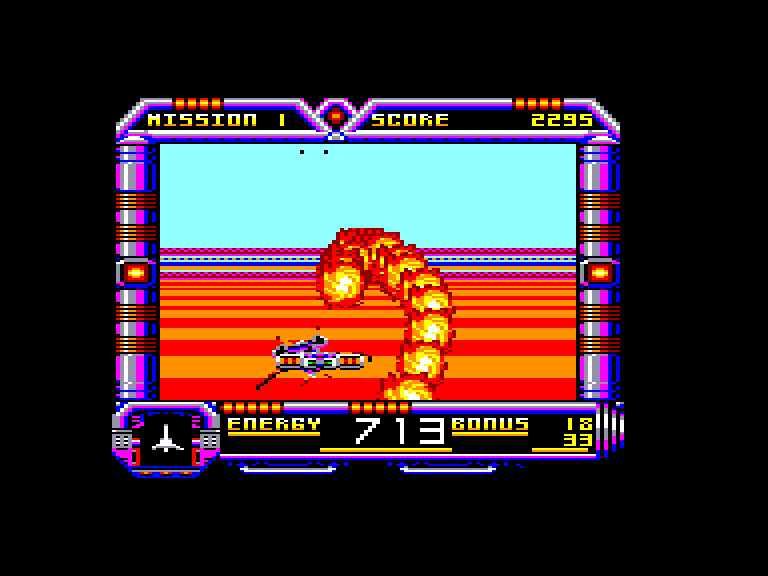 screenshot of the Amstrad CPC game Galaxy force by GameBase CPC
