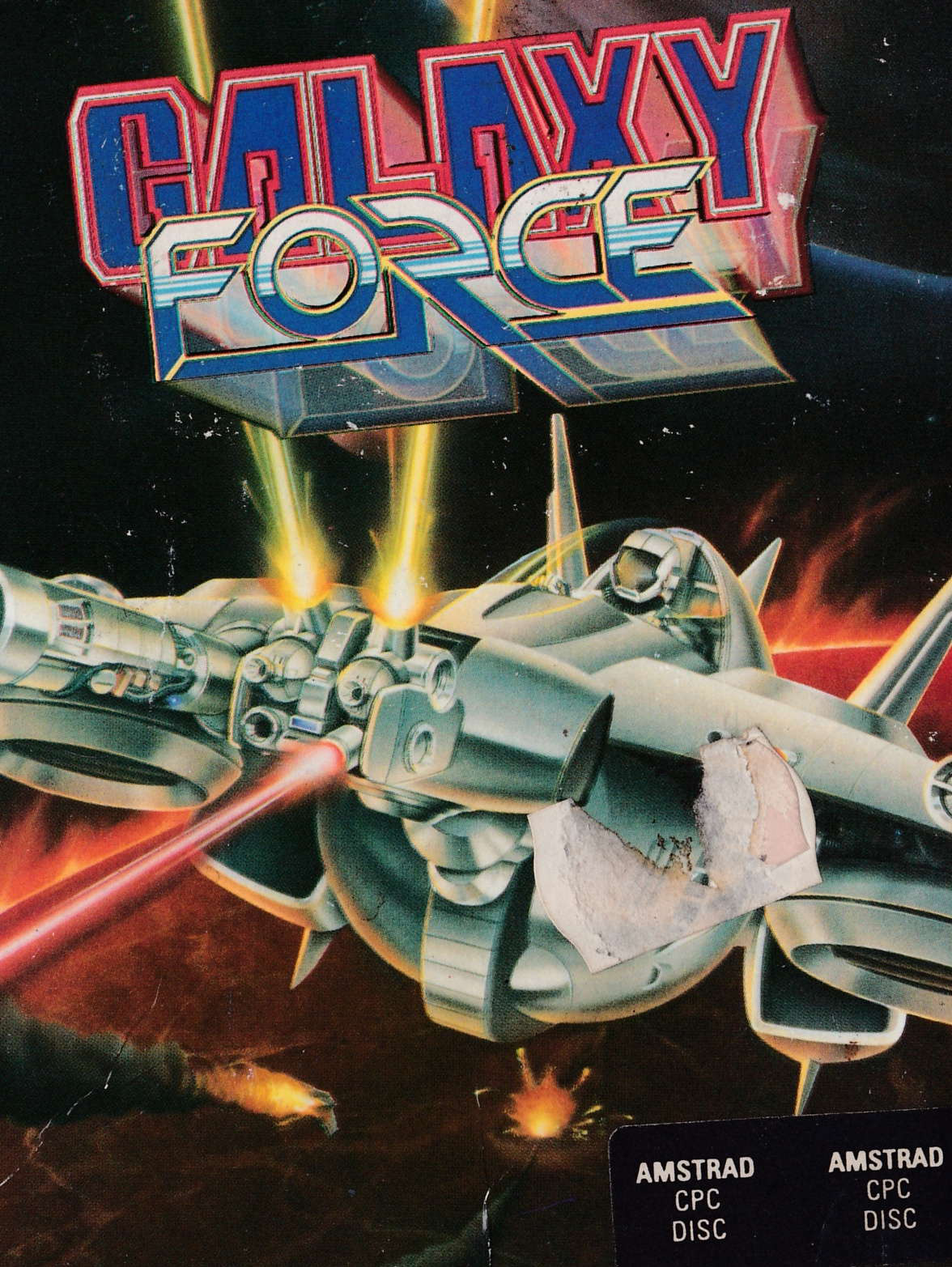 cover of the Amstrad CPC game Galaxy Force  by GameBase CPC