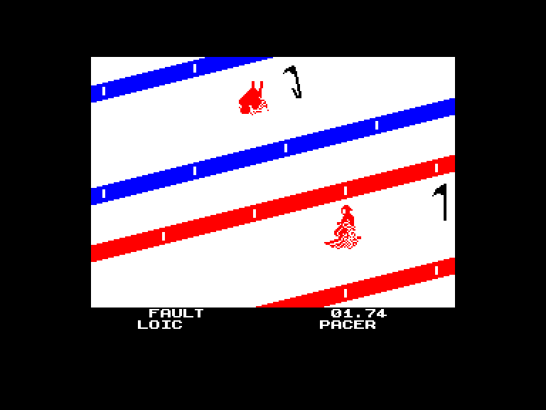 screenshot of the Amstrad CPC game Games: winter edition (the) by GameBase CPC