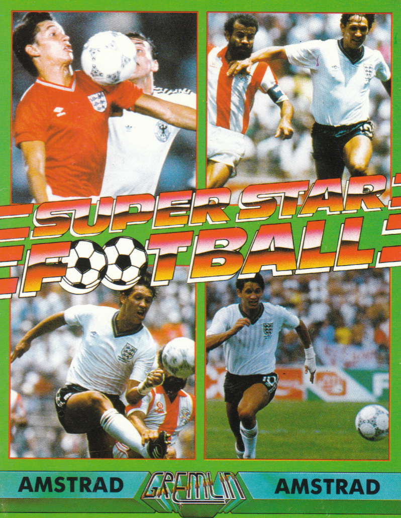 cover of the Amstrad CPC game Gary Lineker's Superstar Football  by GameBase CPC
