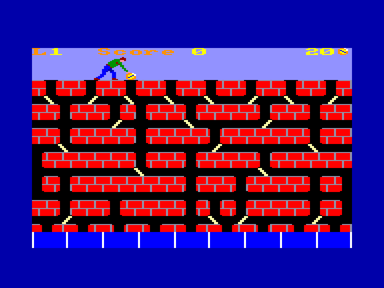 screenshot of the Amstrad CPC game Gatecrasher by GameBase CPC