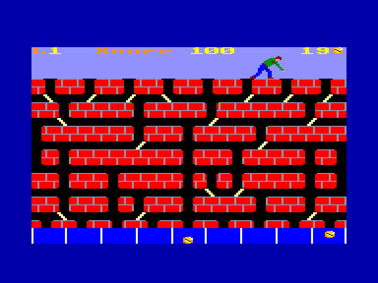screenshot of the Amstrad CPC game Gatecrasher by GameBase CPC
